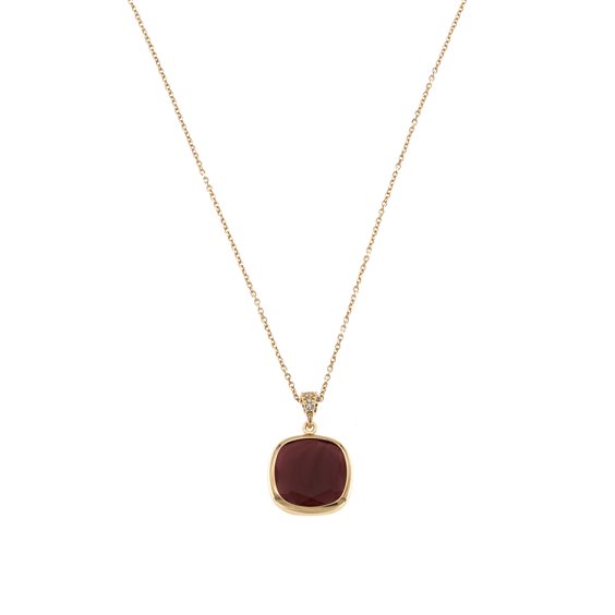 Collana Aquaforte Donna Kit e monopietra in Argento H4184694 - H4184694
